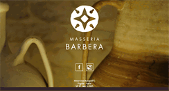 Desktop Screenshot of masseriabarbera.it